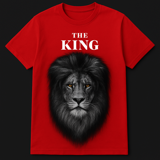 THE KING printed T-shirt