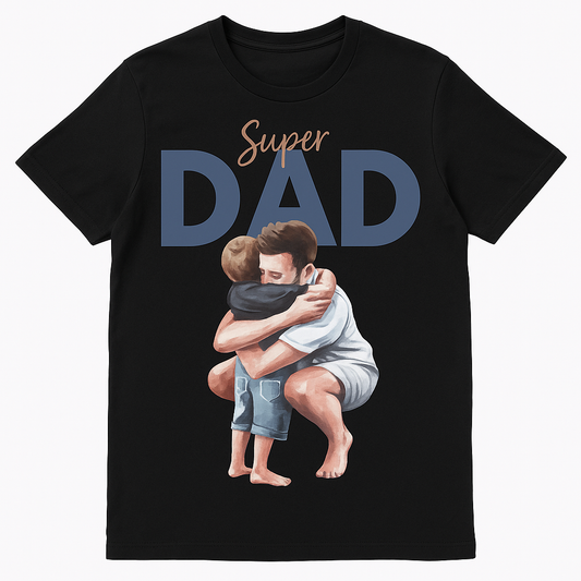 Super Dad Round neck T-shirt