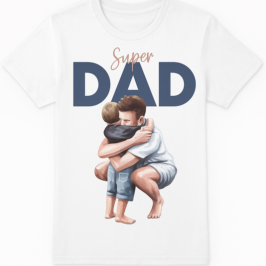Super Dad Round neck T-shirt