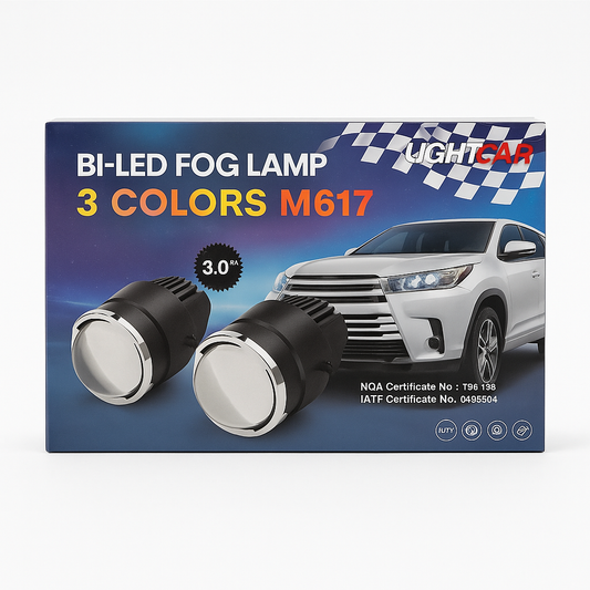 3.0" BI-LED Fog Lamp M617 – 3 Color Modes | Universal Fit